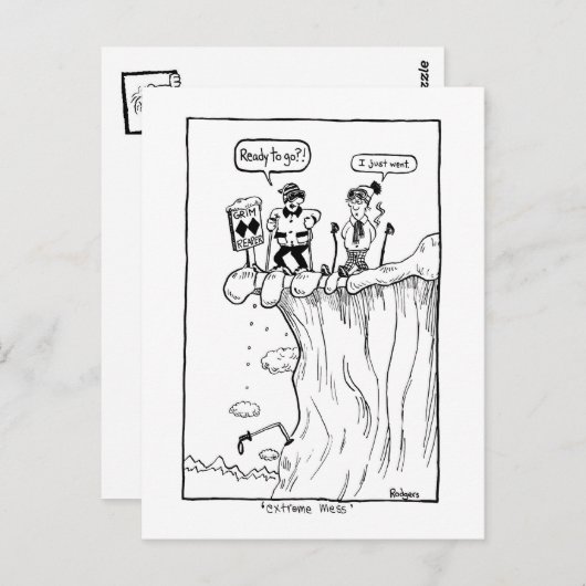 extreme chaos briefkaart (Voorkant / Achterkant)