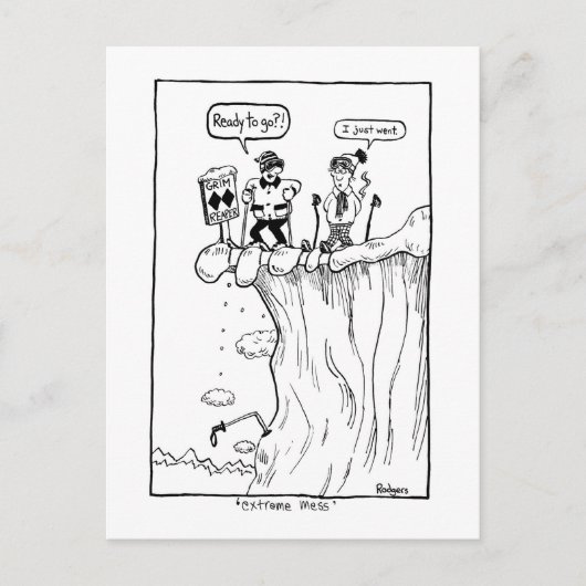 extreme chaos briefkaart (Voorkant)