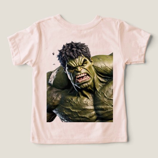 Extreme Close-Up of the Enraged Hulk (Design achterkant)