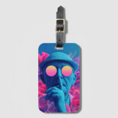 Extreme Close-Up of the Enraged Hulk Bagagelabel (Voorkant (verticaal))