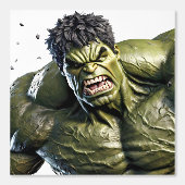 Extreme Close-Up of the Enraged Hulk Behang (Voorkant)