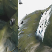 Extreme Close-Up of the Enraged Hulk Behang (Zoom)