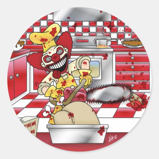 Extreme Cooking Stickers (Voorkant)