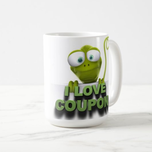 Extreme Couponer Koffiemok (Voorkant rechts)