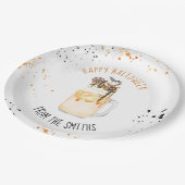 Extreme Crazy Milkshake Halloween Trick or treat Papieren Bordje (Gekanteld)