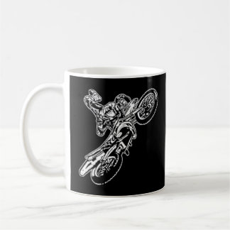 Extreme Dirt Bike Motorcross Rider Verdrietige Sti Koffiemok