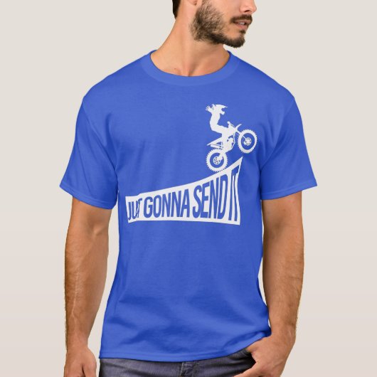 Extreme Dirt Biking stuurt het gewoon motorcross T-shirt (Voorkant)