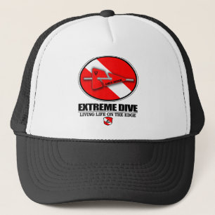 Extreme duik (Cave Diver) Trucker Pet