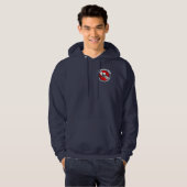 Extreme duik (schedel) hoodie (Voorkant volledig)
