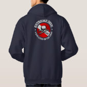 Extreme duik (schedel) hoodie (Achterkant)