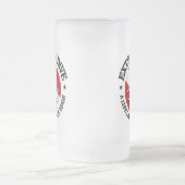 Extreme duik (schedel) matglas bierpul (Center)