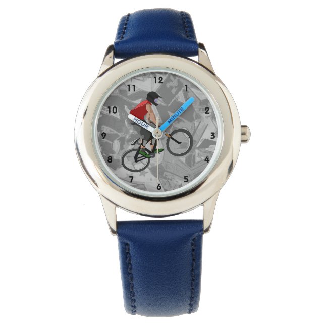 Extreme fietsdesign Watch Horloge (Voorkant)