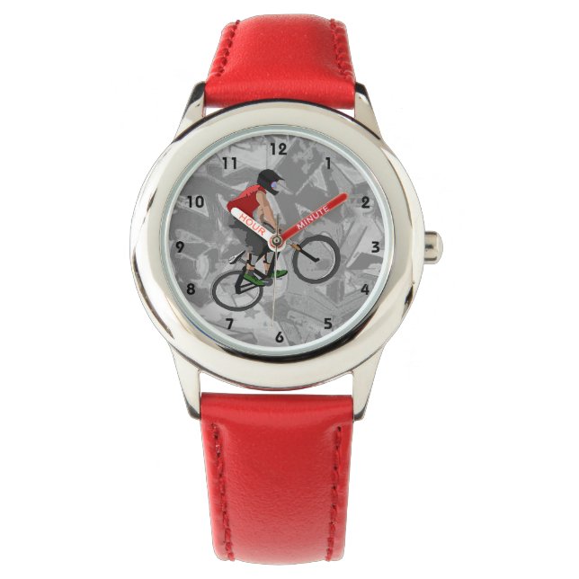 Extreme fietsdesign Watch Horloge (Voorkant)