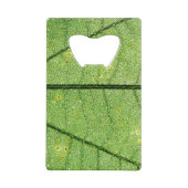 Extreme Green Leaf Creditkaart Flessenopener (Achterkant)