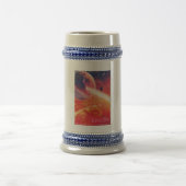 Extreme heteluchtballon op vulkanische helling bierpul (Center)