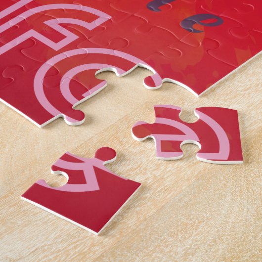 Extreme heteluchtballon op vulkanische helling legpuzzel (Zijkant)