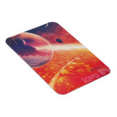 Extreme heteluchtballon op vulkanische helling magneet (Rechterzijde)