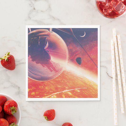 Extreme heteluchtballon op vulkanische helling servet (Insitu)