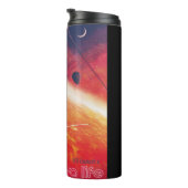 Extreme heteluchtballon op vulkanische helling thermosbeker (Geroteerd rechts)