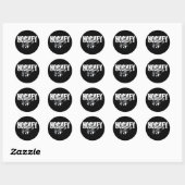 Extreme Hockey Ronde Sticker (Vel)