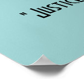 Extreme justitie Franse  citaat Terence Poster (Hoek)