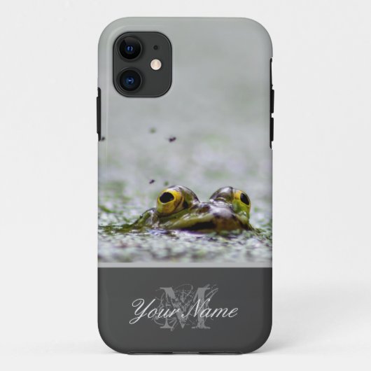 Extreme kikkikkermacro met gouden ogen! Hoesje-Mat Case-Mate iPhone Case (Achterkant)