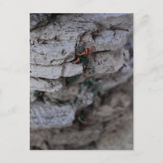 Extreme klimmer briefkaart (Voorkant)