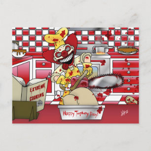 Extreme koken ansichtkaart briefkaart