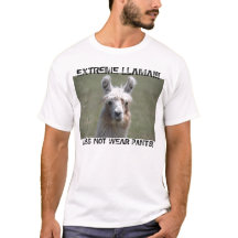 Extreme Llama Draag geen mieren t-shirt