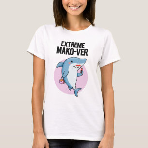 Extreme Mako-ver Grappige Mako Haaien Grap T-shirt