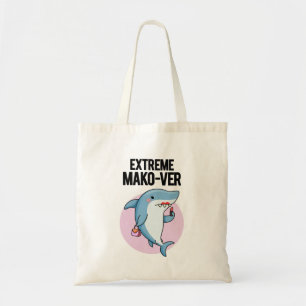 Extreme Mako-ver Grappige Mako Shark Pun Tote Bag