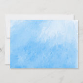 Extreme milkshakes ijs verjaardag bash blauw kaart (Achterkant)