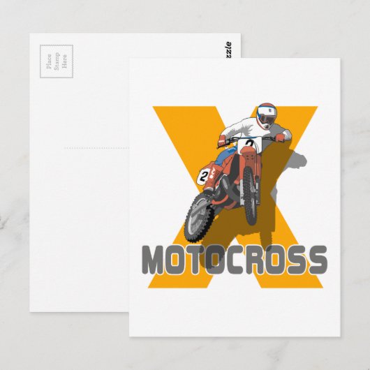 Extreme Motocross Briefkaart (Voorkant / Achterkant)