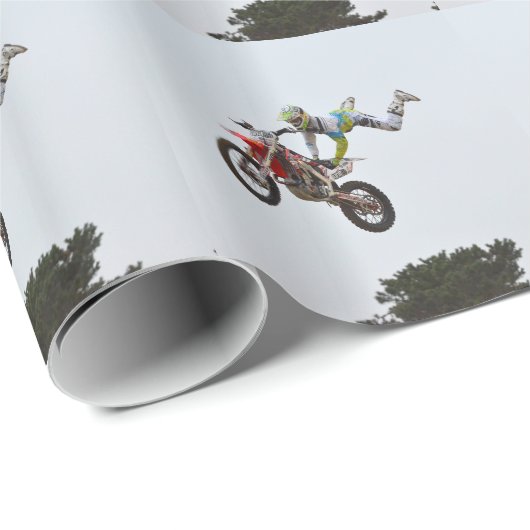 Extreme Motocross Cadeaupapier (Rol Hoek)