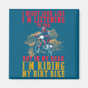 Extreme Motocross-fan Dirt Bike-rijdersdroom Grapp Magneet