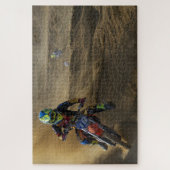 Extreme Motocross Motorcycle Bike Legpuzzel (Verticaal)