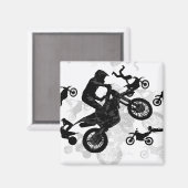 Extreme Motocross Stuntmen Magneet (Voorkant / Achterkant)