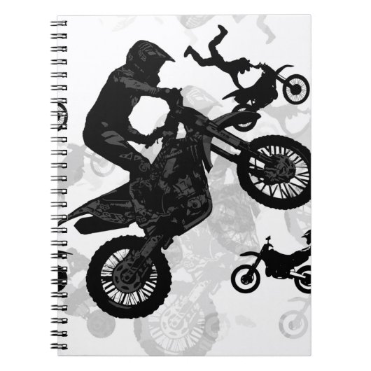 Extreme Motocross Stuntmen Notitieboek (Voorkant)