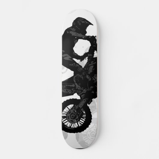 Extreme Motocross Stuntmen Persoonlijk Skateboard (Voorkant)