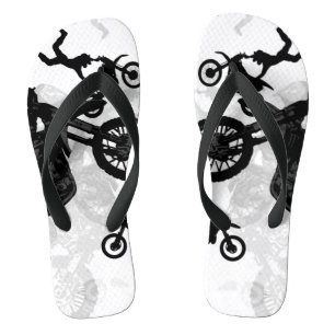 Extreme Motocross Stuntmen Teenslippers