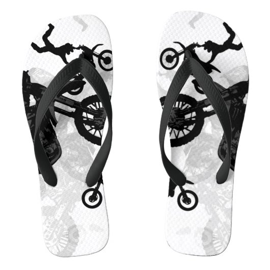 Extreme Motocross Stuntmen Teenslippers (Voetbed)