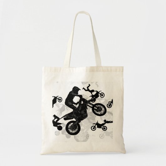 Extreme Motocross Stuntmen Tote Bag (Voorkant)