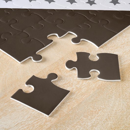 Extreme Mountain Biking Star Cyclist Name Legpuzzel (Zijkant)