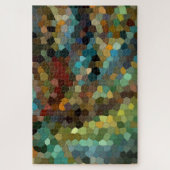 Extreme mozaïekkleurige Abstracte Tegels Legpuzzel (Verticaal)