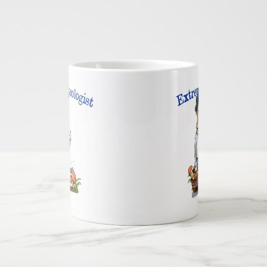Extreme mycoloog grote koffiekop (Voorkant)