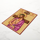 Extreme nederigheid folie uitnodiging (Gedraaid)