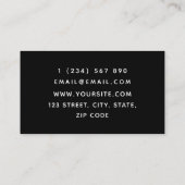 Extreme offroad voertuig sport auto motor reparati visitekaartje (Achterkant)