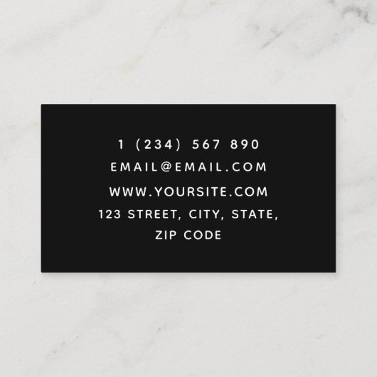 Extreme offroad voertuig sport auto motor reparati visitekaartje (Achterkant)