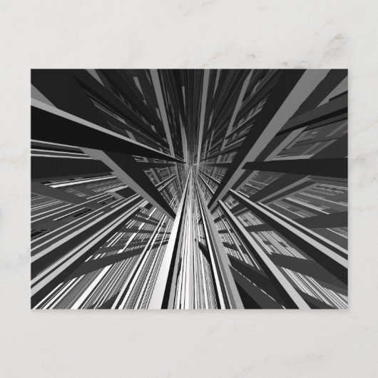 Extreme perspectieven briefkaart (Voorkant)