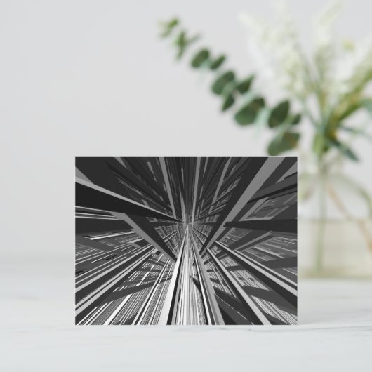 Extreme perspectieven briefkaart (Staand voorkant)